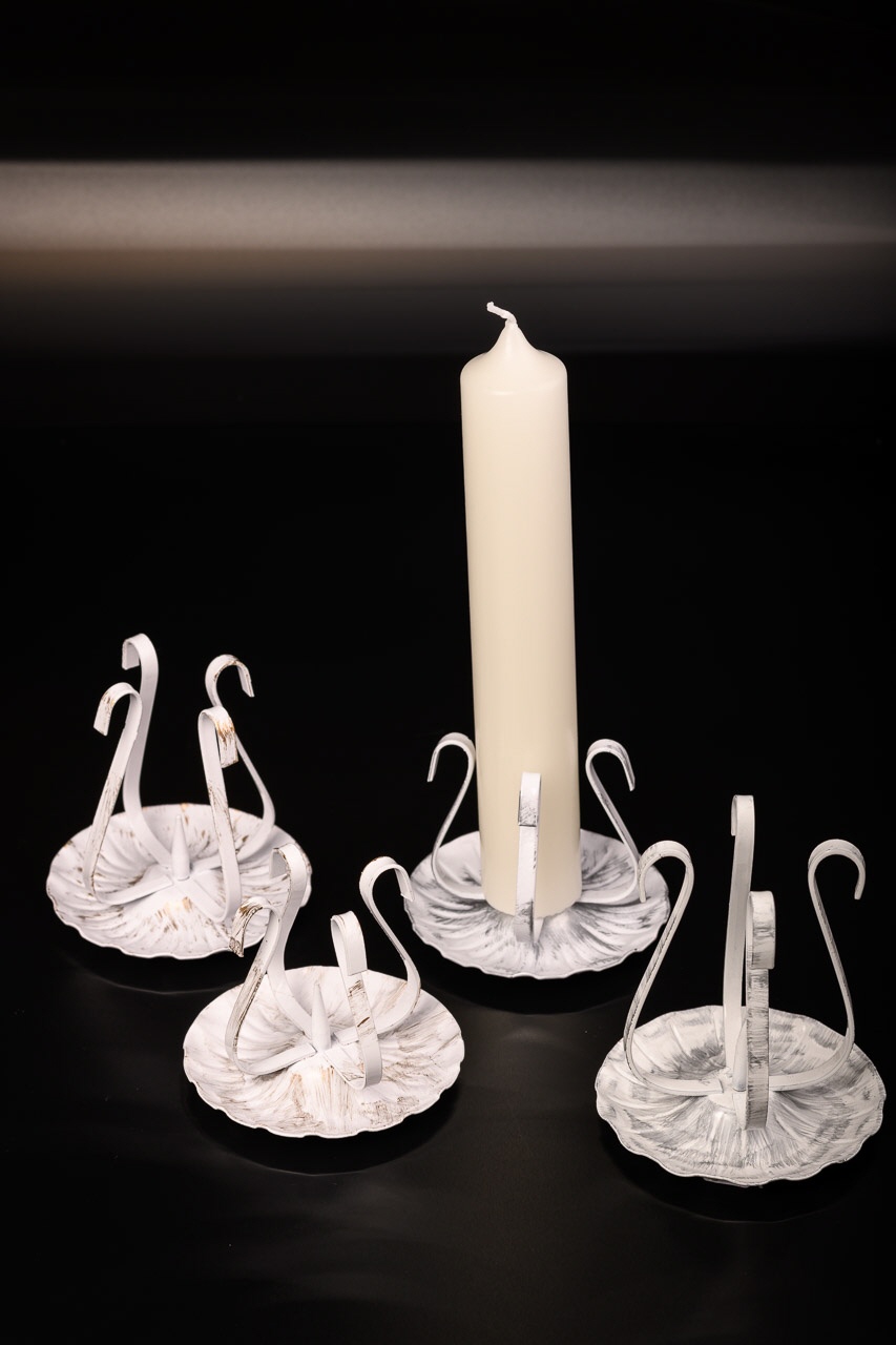 Kerzenständer für Taufkerze Kommunionkerze 50 mm 
