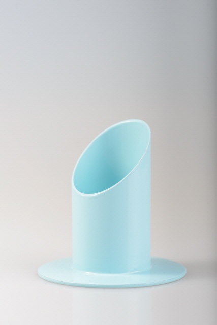 Kerzenhalter Babyblau Ø 40 mm