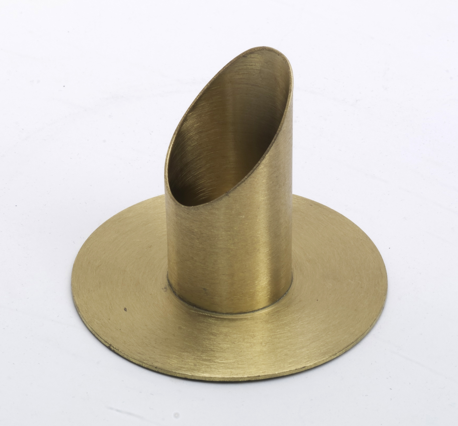 NEU gold Altarkerzen Kerzenhalter Ø 30 mm Messing Anlasskerzen