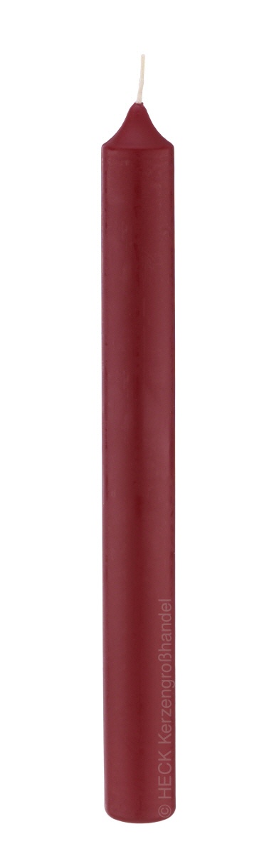 Stabkerze Dunkelrot (Altarkerze)