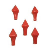 Osternägel für Osterkerze aus Wachs Rot...