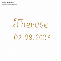 Taufkerze Ø 6 x H 25 cm mit Kreuz & Taube mit...