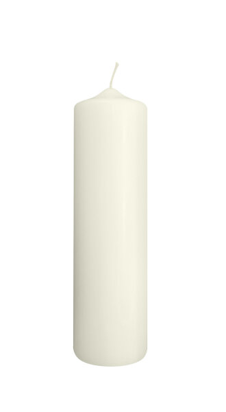 Altarkerze 100% Ceresin Elfenbein Ø 7 x H 30 cm