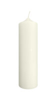 Altarkerze 100% Ceresin Elfenbein Ø 8 x H 30 cm