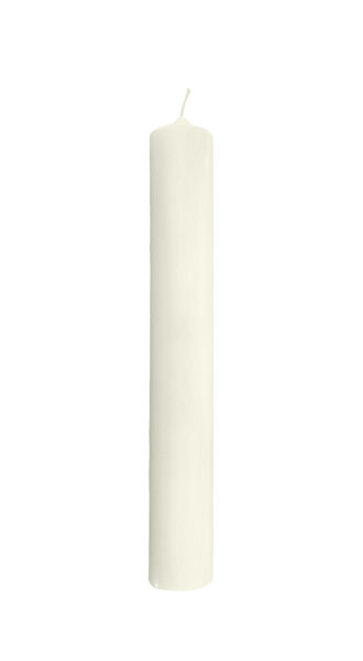Altarkerze 10% BW-Anteil Elfenbein Ø 8 x H 60 cm
