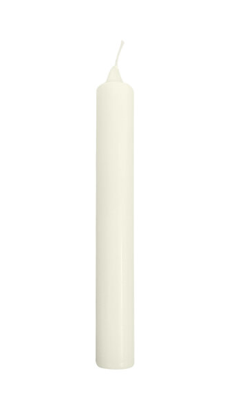 Altarkerze 100% Ceresin Elfenbein Ø 3 x H 25 cm