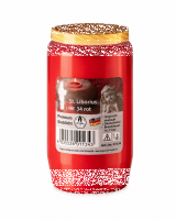 3-Tage Premium Grablichte Rot 100% Pflanzenöl, 20...