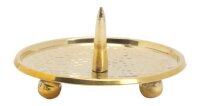 Kerzenteller 8 cm innen mit Dorn