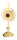 Reliquiar vergoldet H 44 cm, Messing, vergoldet, gold