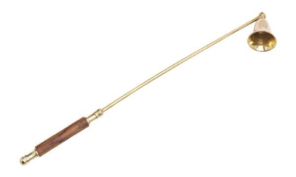 Kerzenlöscher mit Holzgriff L 35 cm