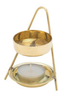 Räucher Stövchen Messing