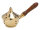Räucherpfännchen L 17 cm, Messing, gold, für Räucherkohle