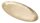 Teller oval 16x7 cm matt