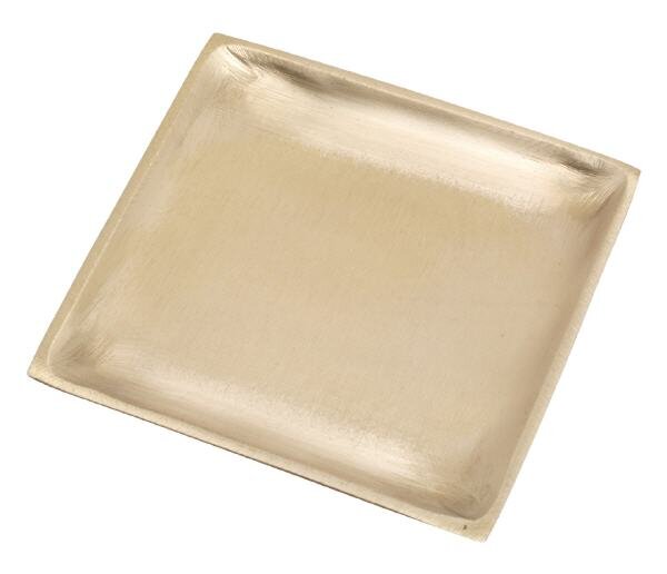 Teller viereckig 9x9 cm innen matt