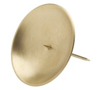 Kranzteller Gold matt 10 cm