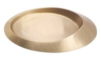 Kerzenteller oval 19x11 cm, 19 x 11 cm außen, 1 3x...