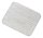 Flachteller Rechteckig Alu gebürstet Silber 17 x 12 cm