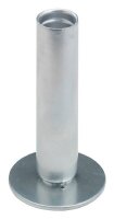 Kerzenhalter Eisen silver H 12 cm