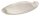 Teller oval L 18 cm