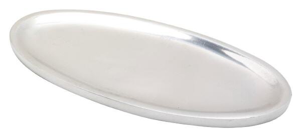 Teller oval 16x7 cm poliert