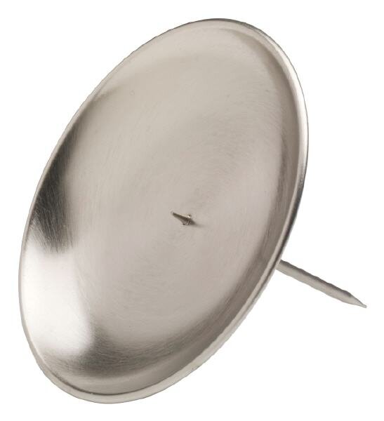 Kerzenstecker Silber Matt 12 cm