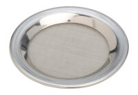Räuchersieb Edelstahl D 8 cm, 8 cm, Edelstahl, silber