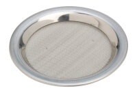 Räuchersieb Edelstahl D 9 cm, 9 cm, Edelstahl, silber