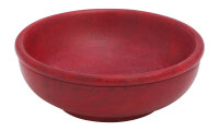 Räucherschale rot D 10 cm, Speckstein , rot,...