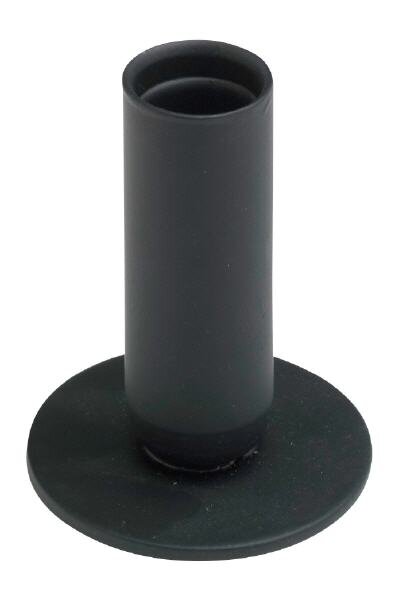 Kerzenhalter Eisen schwarz H 8 cm