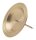 Kranzteller Gold matt, Innendurchmesser 6 cm, Außen 8,5 cm
