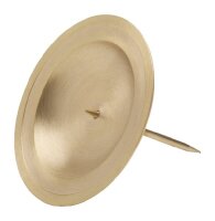 Kranzteller Gold matt, Innendurchmesser 7 cm, Außen...