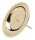 Kranzteller Gold Messing Poliert, Außendurchmesser 13 cm