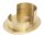Kerzenhalter oval 6 cm innen gold matt