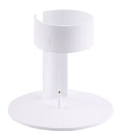 Leuchter Band Alu weiß D 4 cm