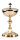 Ciborium vergoldet H 25 cm