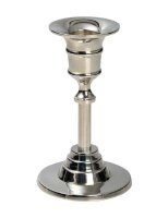 Stabkerzenhalter vernickelt H 12 cm