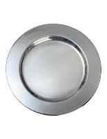 Teller Edelstahl poliert D 17 cm