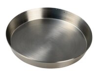 Teller Edelstahl matt D 10 cm innen