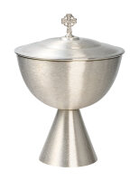 Ciborium vernickelt H 20 cm