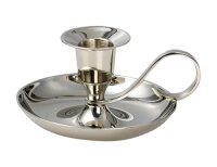 Handleuchter klassik vernickelt H 5 cm