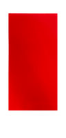 Verzierwachsplatte Rot Ø 10 x H 20 cm