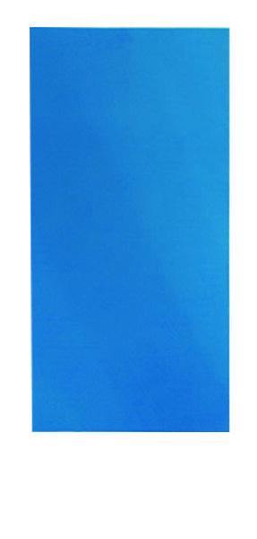 Verzierwachsplatte Blau Ø 10 x H 20 cm