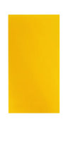 Verzierwachsplatte Gelb Ø 10 x H 20 cm