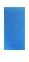 Verzierwachsplatte Azurblau Ø 10 x H 20 cm