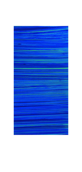 Verzierwachsplatte "gestreift" Dunkelblau Ø 10 x H 20 cm