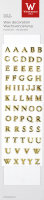 Wachs-Buchstaben-Set A-Z "Classic" Gold 8 mm, 1...
