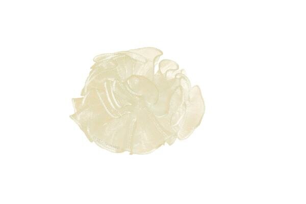 Kerzen Tropfenfänger aus Organza (Band) Creme für Kerzen bis Ø 4 cm
