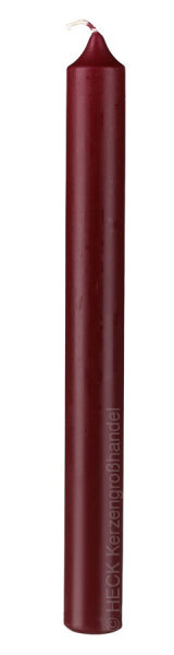 Altarkerze Bordeaux Ø 4 x H 25 cm