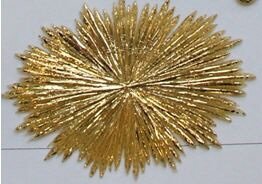 Wachsornament Großer Strahlenkranz