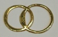 Wachsornament Ringe groß